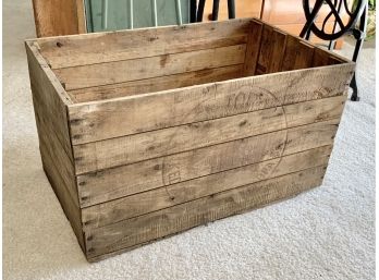 Vintage Wood Crate ~ Made In Spain ~