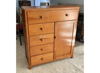 Childs Vintage Maple Dresser/wardrobe