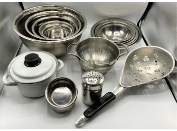 Stainless Steel Mixing Bowls & More