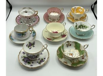 8 Teacups ~ Paragon, Hammersley & More ~