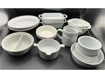 Nice Lot Of White Dishes