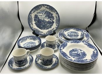 Porcelain Dinnerware Set By Churchill