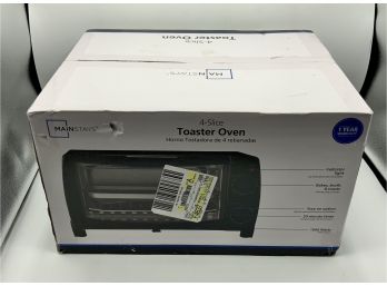 New Mainstays Toaster Oven