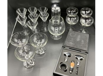 Glasses Cocktail Shaker & More