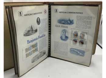 American Commemorative Stamps  In Book
