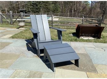 Loll Designs Adirondack Chair And Foot Rest