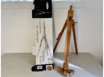 Folding Wood Easel From Cavaletto De Campagna
