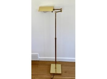 Vingage Midcentury Brass Articulated Reading Lamp