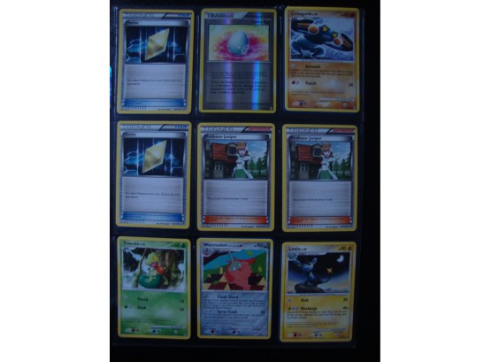 18 Pokemon Cards - Trainers, Geodude, Charmander, And More
