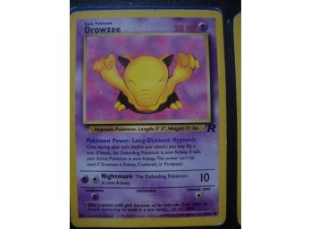 18 Pokemon Cards - Skorupi, Beldum, Drowzee 1999, Drowzee 1999-2000 And More