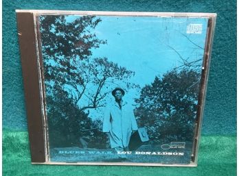 Lou Donaldson. Blues Walk On Blue Note Records. Jazz CD With Booklet. Disc Is Mint.