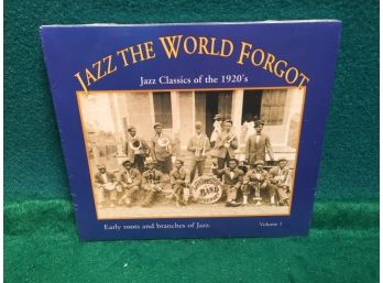 Jazz The Woorld Forgot. Jazz Classics Of The 1920s. Early Roots And Branches Of Jazz. Jazz CD. Sealed And Mint