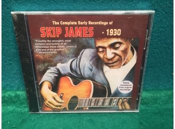 Skip James. The Complete Eary Recordings. Blues CD. Sealed And Mint.