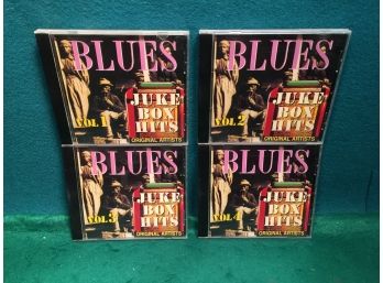 Blues. Juke Box Hits. Volumes 1 - 4. Artists Include: Lightnin' Hopkins, John Lee Hooker, Howlin' Wolf, Plus.