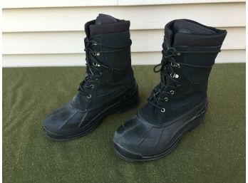 Men's Size 13 Black Kamik Montana Thinsulate Insulated Waterproof Snow Boots. Excellent Barely Worn.
