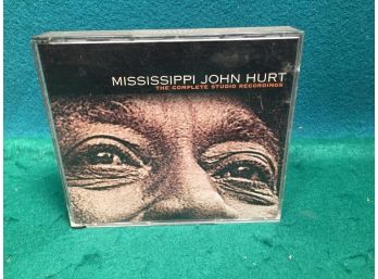 Mississippi John Hurt. The Complete Studio Recordings. Triple Blues CD With Booklet. Discs Are Near Mint.
