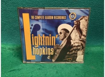 Lightin' Hopkins. The Complete Aladdin Recordings. Double Blues CD With Booklet. Discs Are Mint.