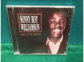 Sonny Boy Williamson. Early In The Morning. Blues CD. Sealed And Mint.