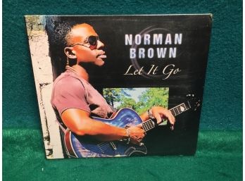 Norman Brown. Let It Go. Jazz CD. Sealed And Mint.