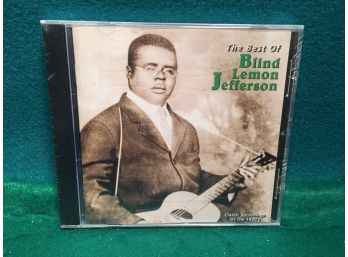 The Best Of Blind Lemon Jefferson. CD. Sealed And Mint.