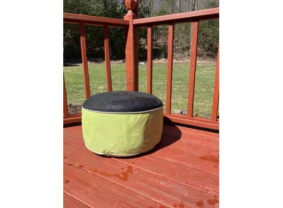 Outdoor Material Padded Hassock