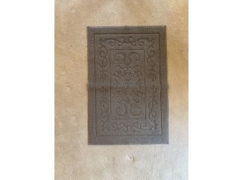 Gray-Brown Carpet Mat Size