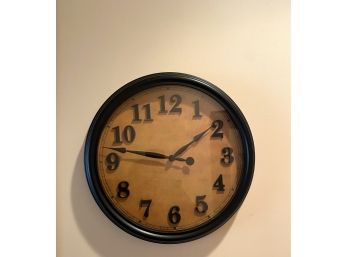 Vintage Style High Relief Number Clock