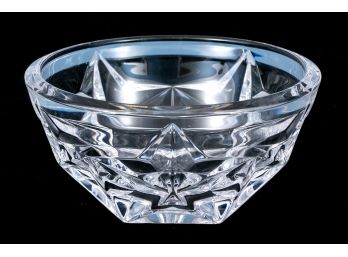 Tiffany & Co Star Crystal Bowl