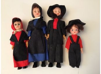 Amish Doll Family