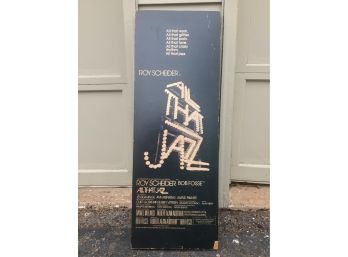 1980 All That Jazz Bob Fosse Box Sign Poster