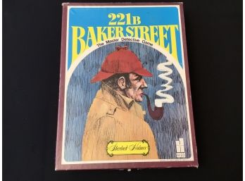 221 B Baker Street Master Detective Game 1977