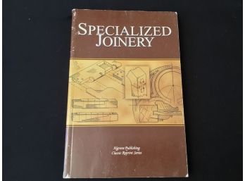 Specialized Joinery Classic Reprint Series Algrove Publishing Book Woodwork