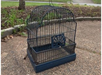 Vintage Bird Cage Birdcage Repurpose