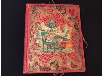 Antique Scrapbook Cover Victorian