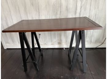Pier One Metal And Wood Desk