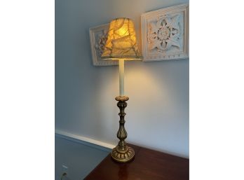 Tall Table Lamp (slight Crack On Base)
