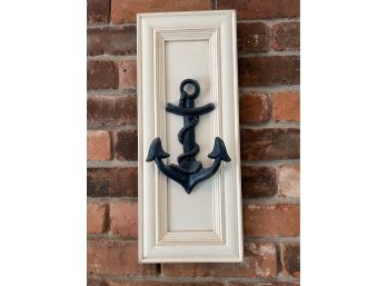 Anchor Wall Hook Plaque