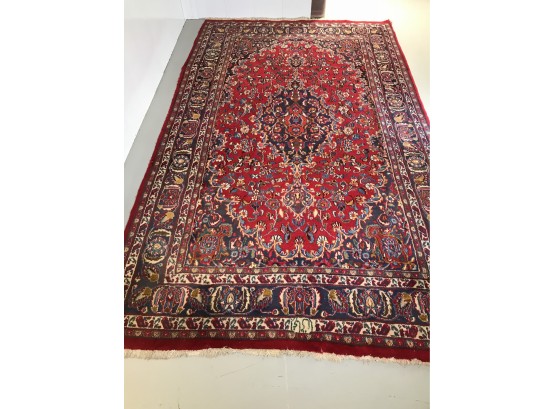 Incredible Vintage Hand Made Oriental Rug - Signed - Client Said Parents Paid $18,500 - Rug Store In Wilton