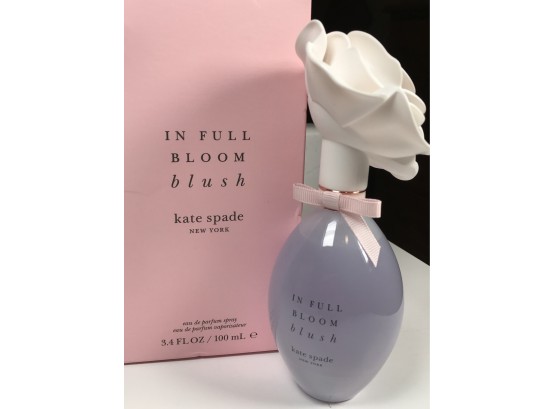 Brand New KATE SPADE Perfume - 3.4 Oz - In Full Bloom Blush - New In Box - BRAND NEW !