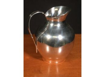 Beautiful Vintage International Sterling Silver Water Pitcher - Very Nice Piece - 17.4 Troy Ounces