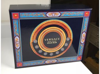 Brand New VERSACE - Dylan Blue Pour Femme Gift Set - Perfume - Lotion - Shower Gel - GREAT GIFT - $225 Retail