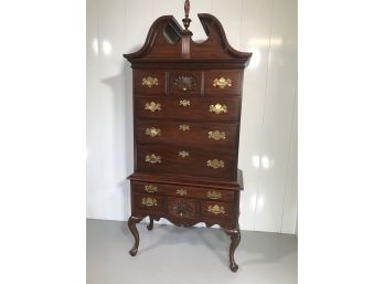 Absolutely Stunning Huge HENKEL HARRIS Mahogany Chippendale Style Highboy BEST OF THE BEST - Paid $6,500