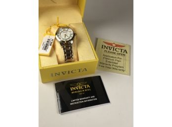 Amazing Brand New INVICTA - Angel Watch - Mother Of Pearl Dial - NEW NEW NEW - Paid $695