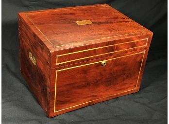 Amazing Antique Humidor By BENSON & HEDGES Owned By ANTHONY FOKKER - Interesting Piece - Needs Restoration