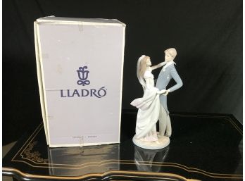 Very Large LLADRO Statue #1528 From 1986 Retired - I LOVE YOU TRULY - Excellent Condition With Box