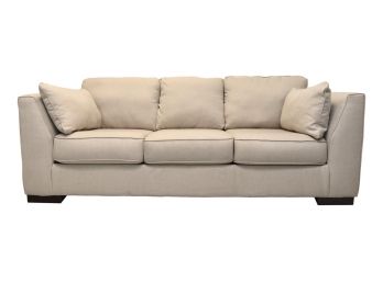A9 Modern Contemporary Three Cushion Sofa