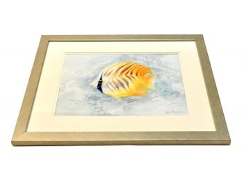B48 Signed Lisa McLaughlin Framed Print Of  A Tropical Fish