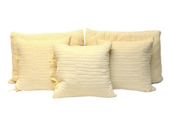 Collection Of Bright Decorative Pillows