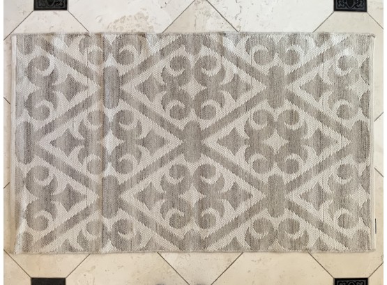 A Modern Patterned Rug By Tahari