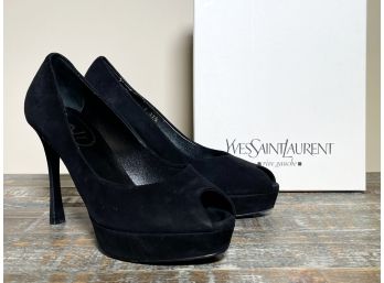 A Pair Of Ladies' Heels By Yves Saint Laurent